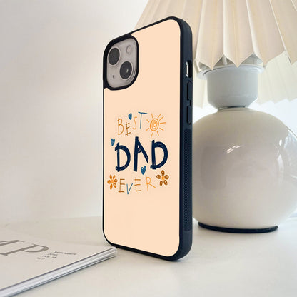 Best Dad Forever Glass Case