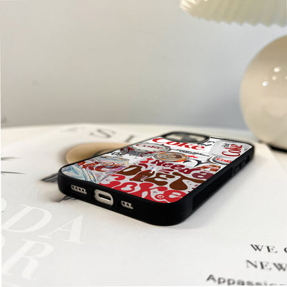 Diet Coke Blood Type Glass Case
