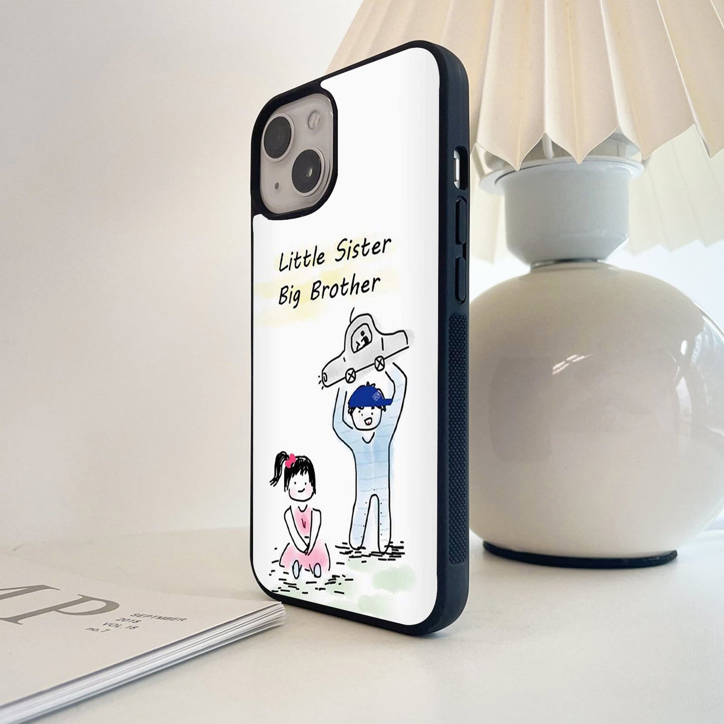 Protective Brother Love Glass Case