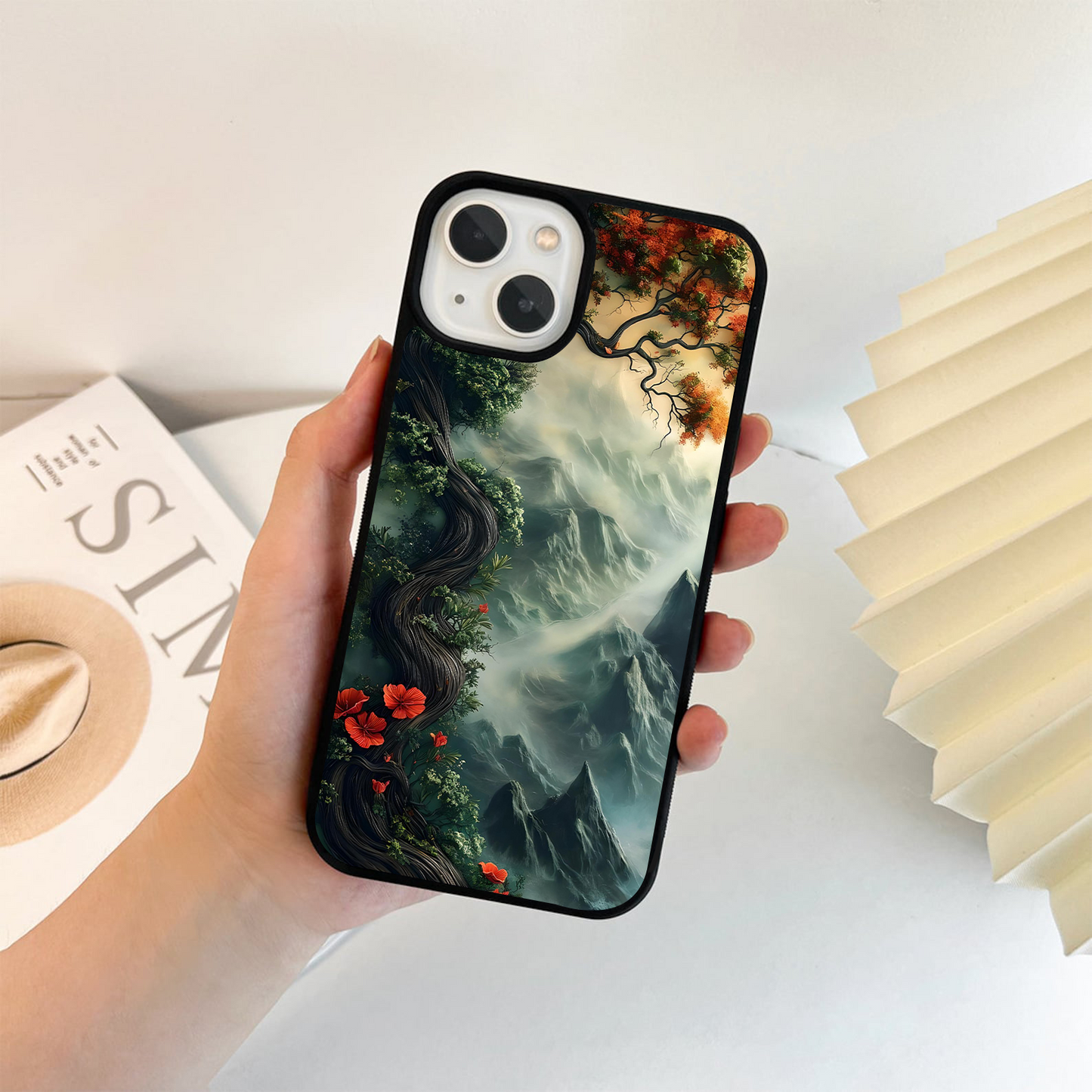 Fractured Nature Portal Glass Case