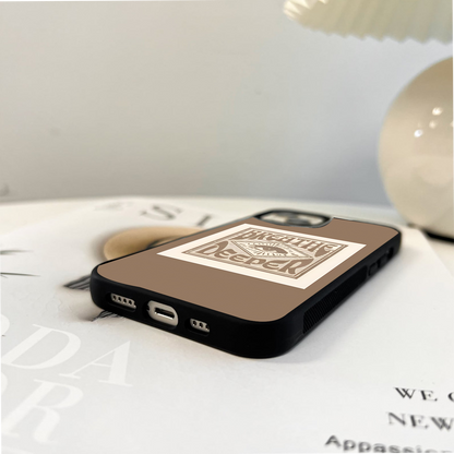 Calm Soul Poster Glass Case