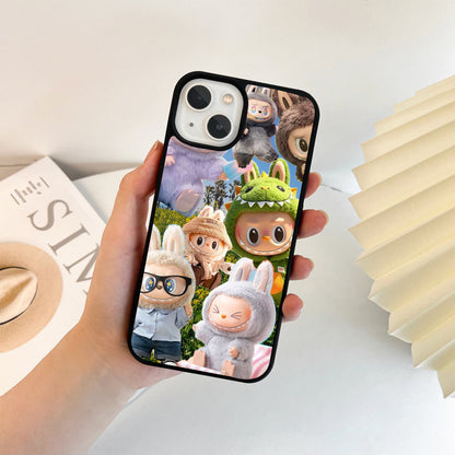 Labubu Friends Glass Case