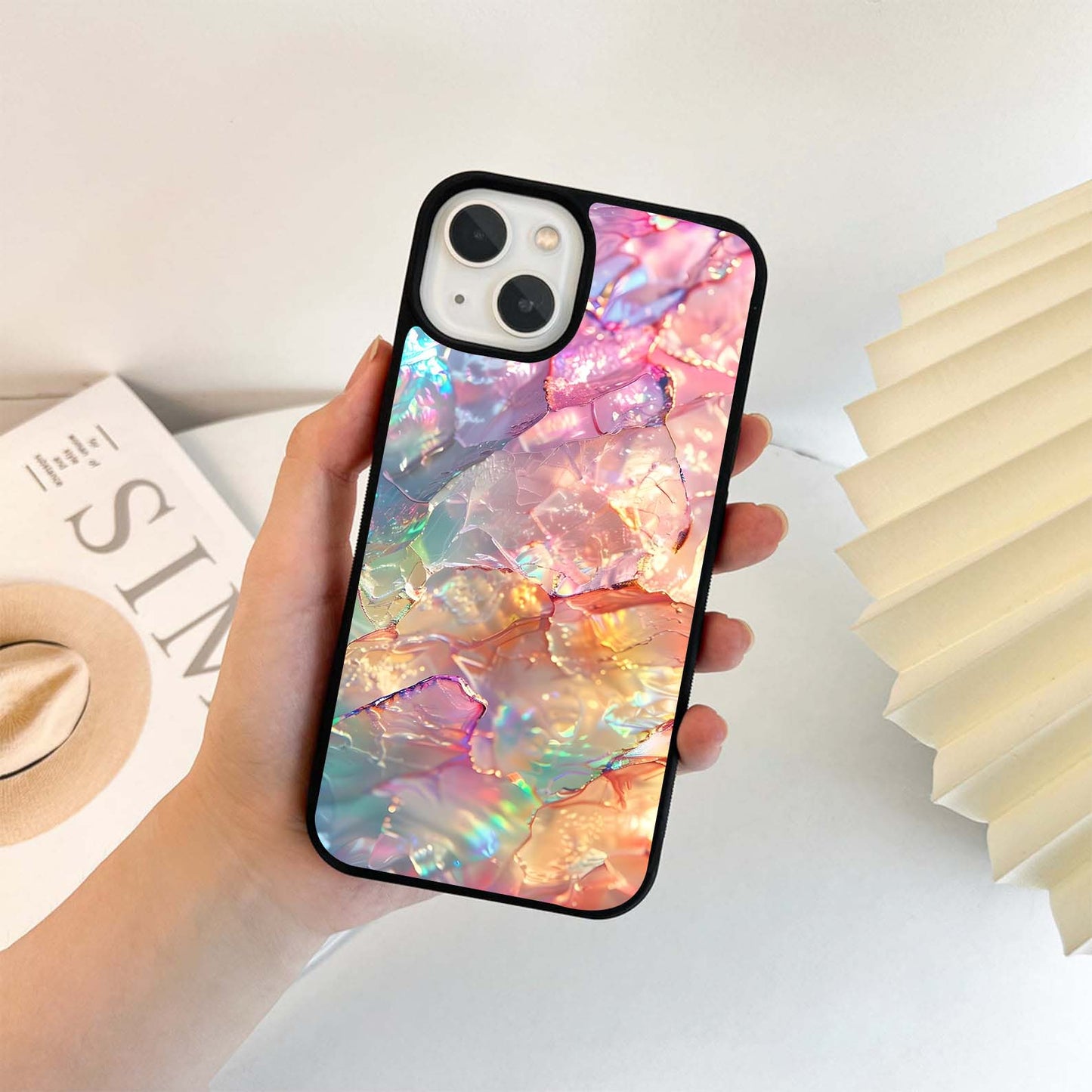 Colorfull Crystal Glass Case