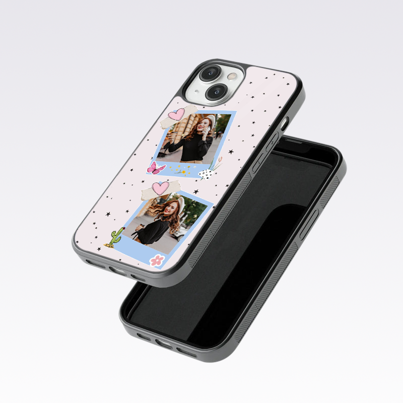 Aesthetic Two Custom Photo Glass Case