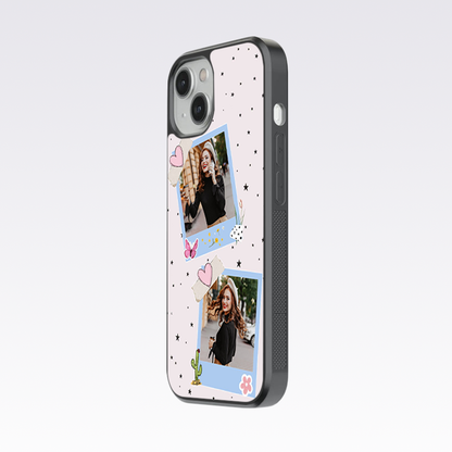 Aesthetic Two Custom Photo Glass Case