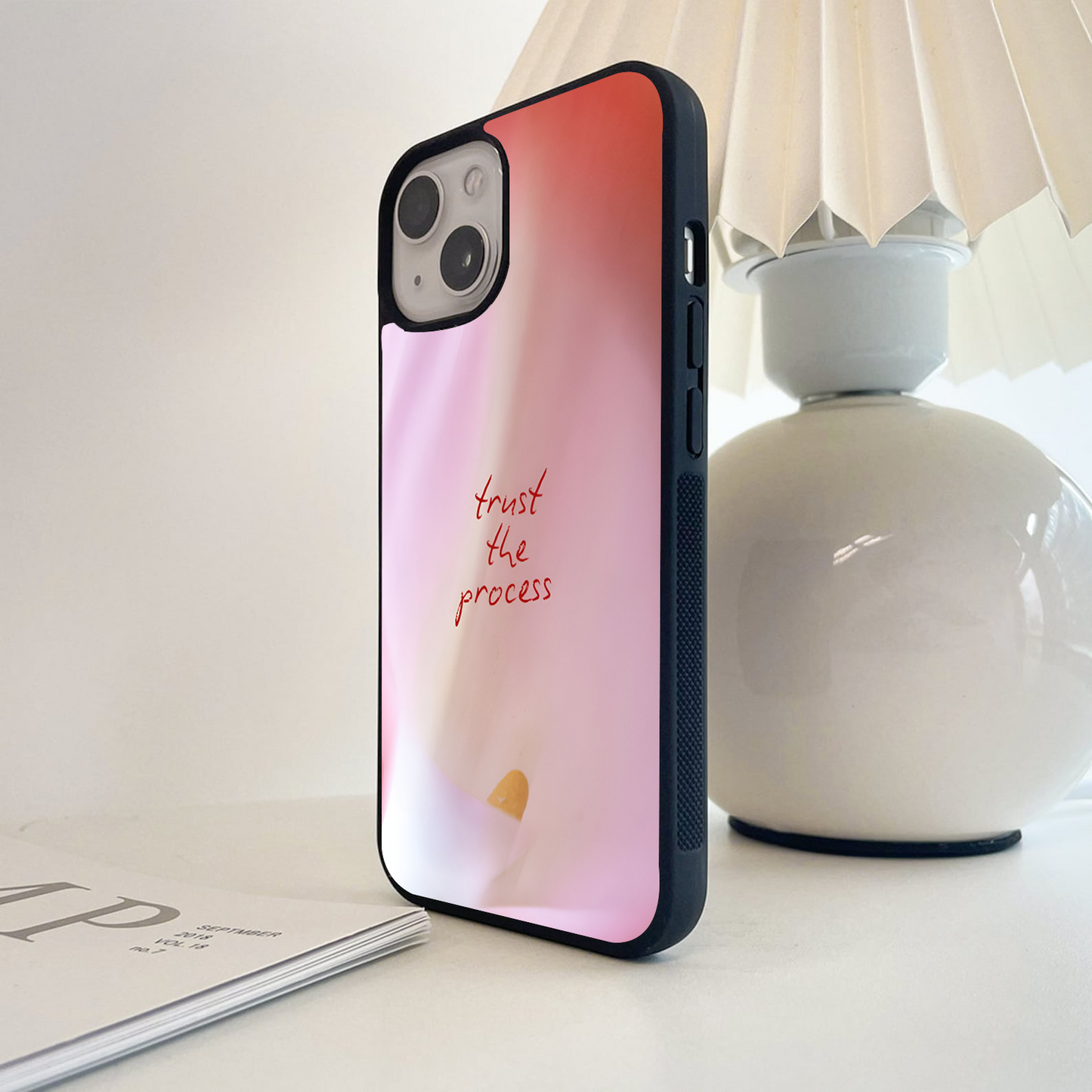 Process In Bloom Glass Case