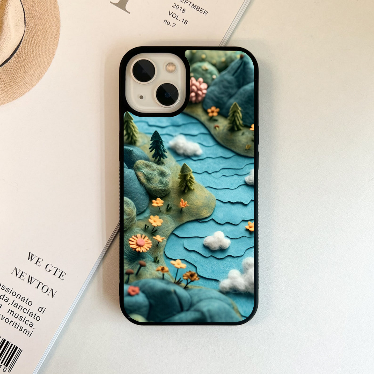 Woolen Riverland Trail Glass Case