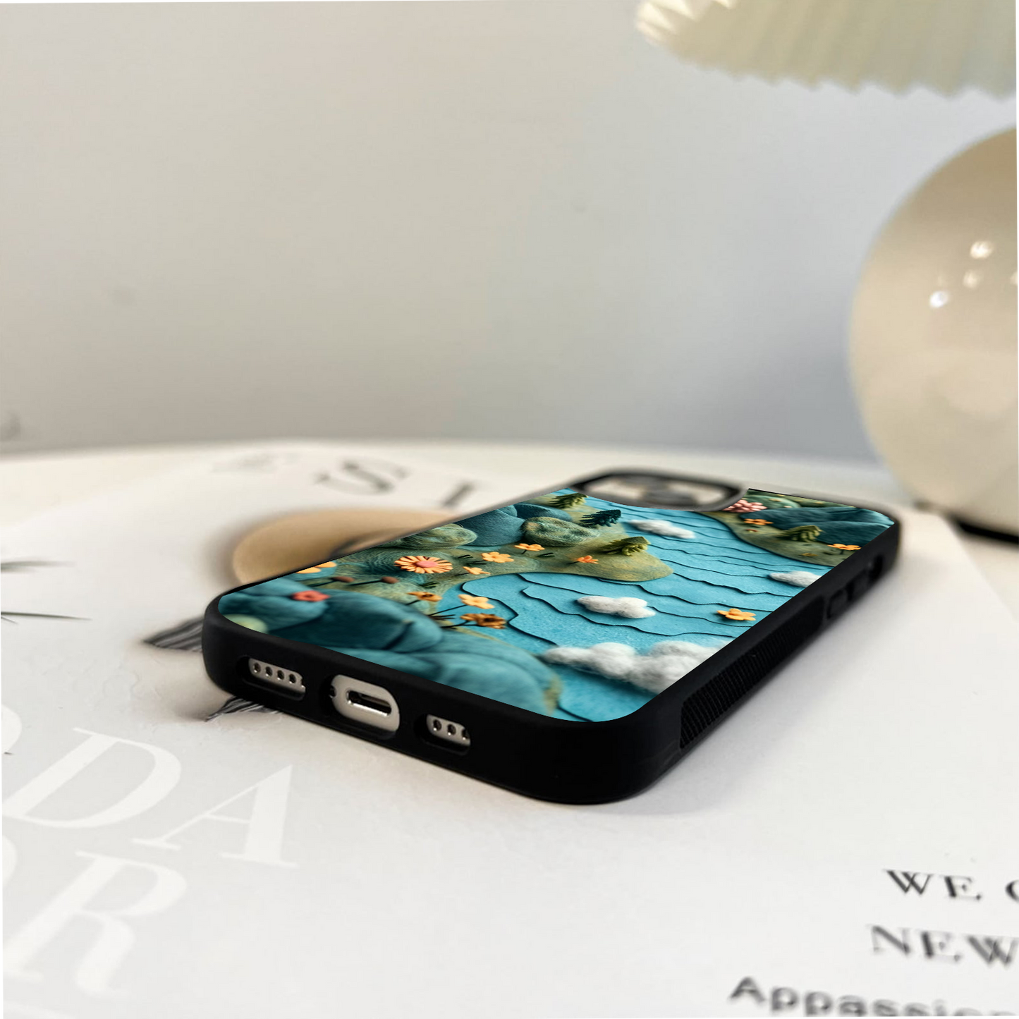 Woolen Riverland Trail Glass Case