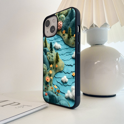 Woolen Riverland Trail Glass Case