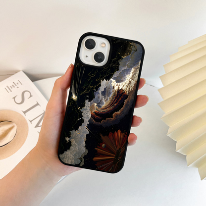 Voyage Through Cosmos Glass Case