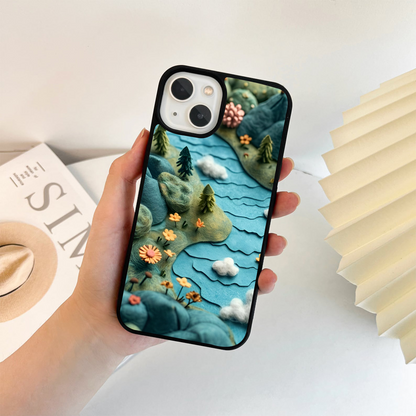 Woolen Riverland Trail Glass Case