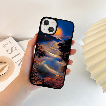 Mystic Sunset Valley Glass Case