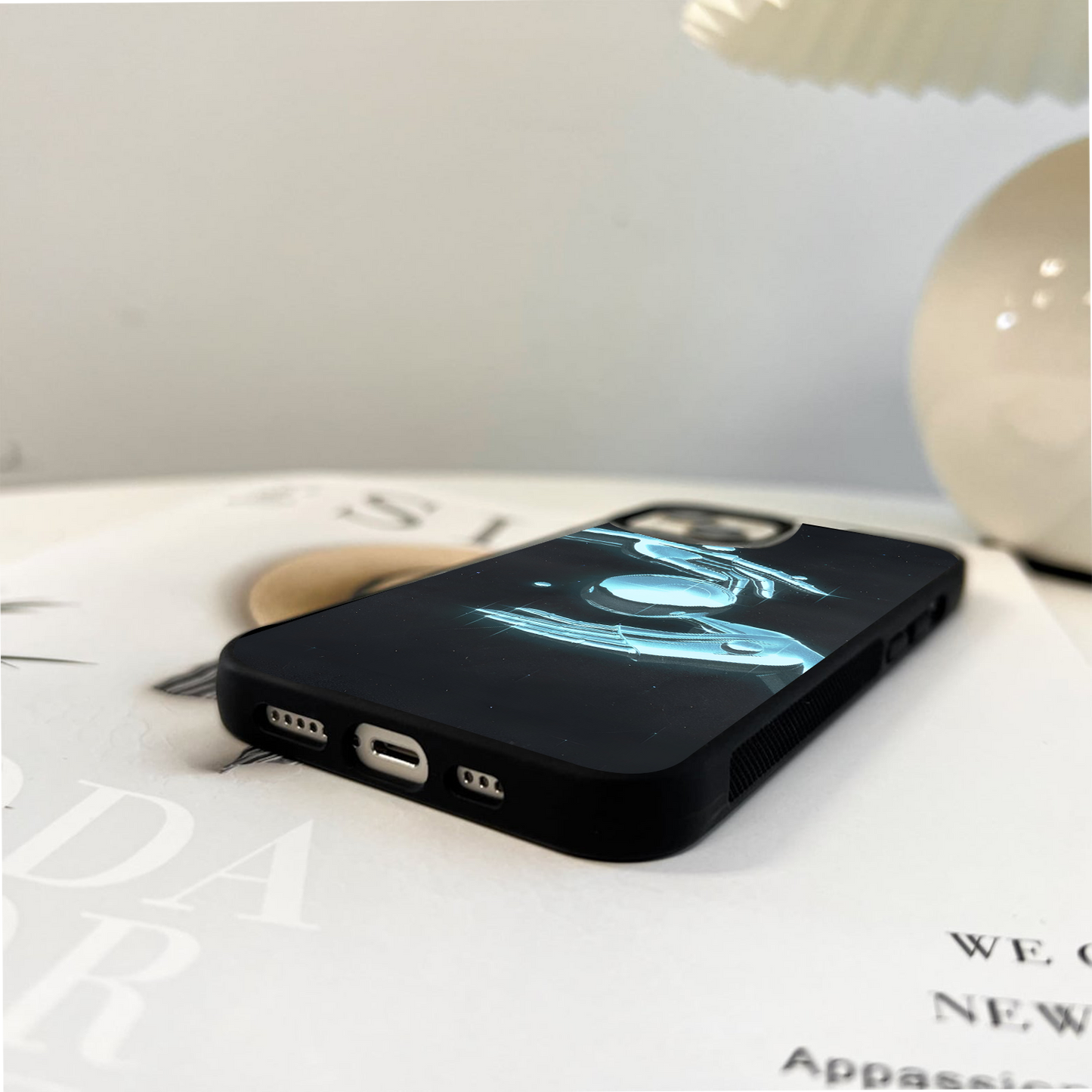 Galactic Crystal Hands Glass Case