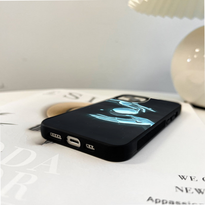 Galactic Crystal Hands Glass Case