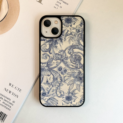 Vintage Bloom Whirl Glass Case