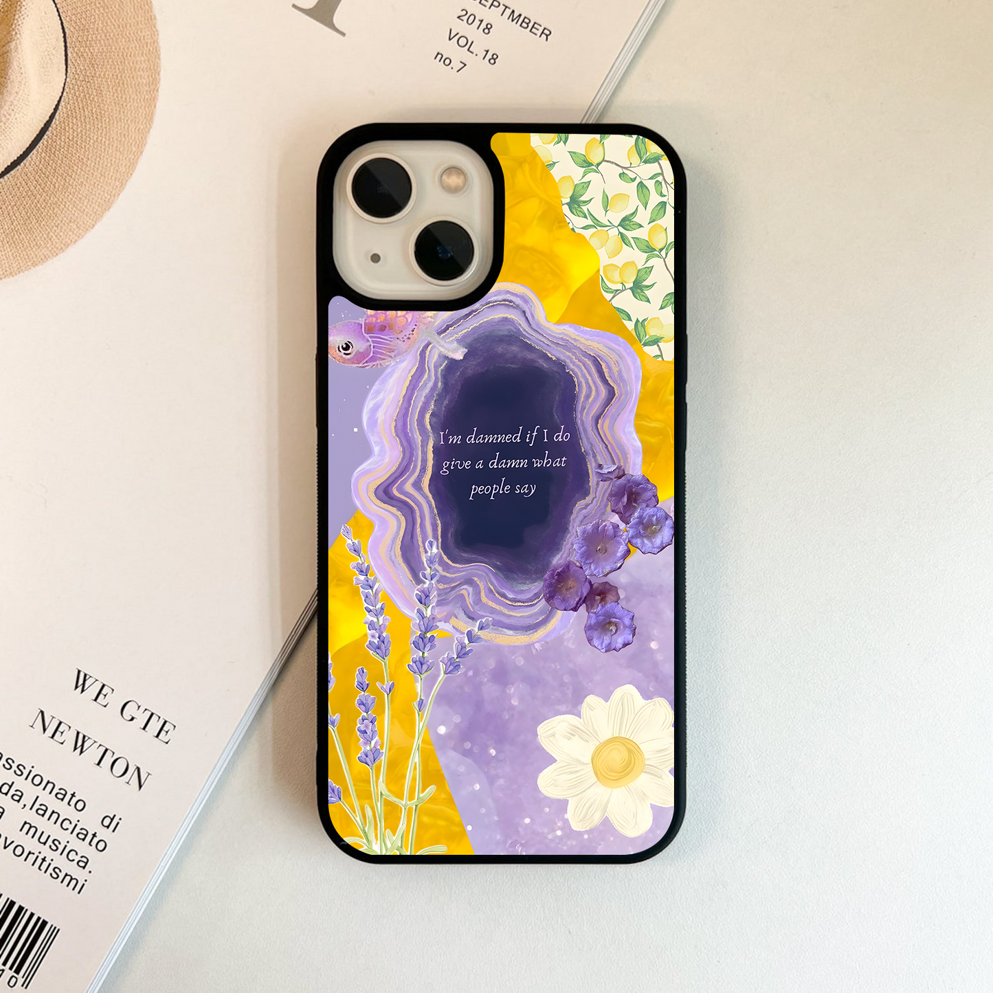 Waves of Courage Glass Case