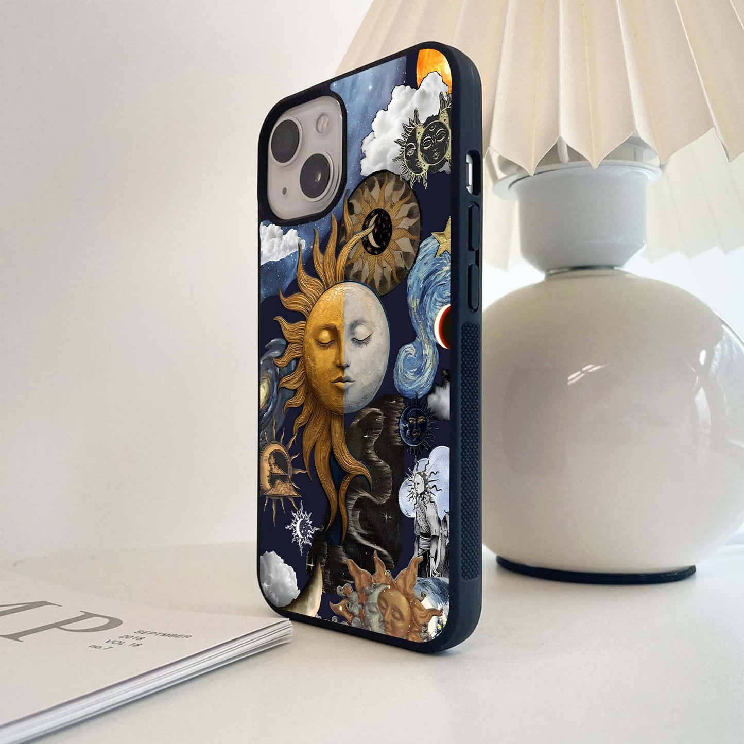 Celestial Sun Balance Glass Case