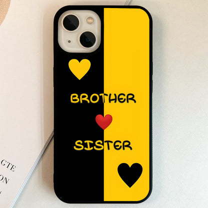 Golden Sibling Bond Glass Case