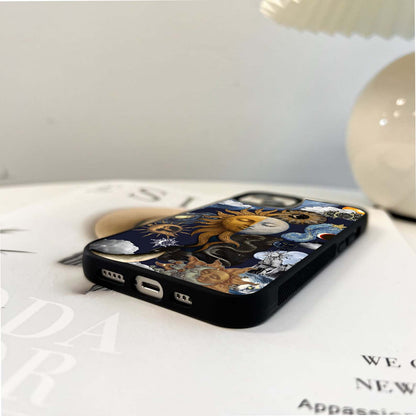 Celestial Sun Balance Glass Case