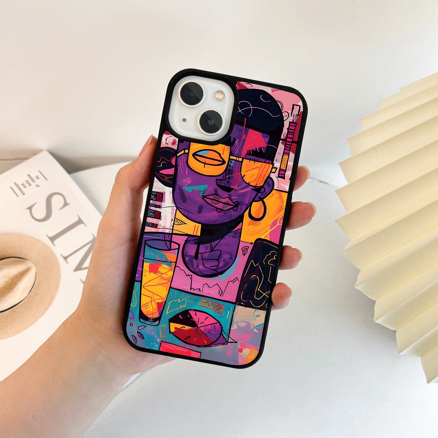 Cozy Cat Nap Glass Case