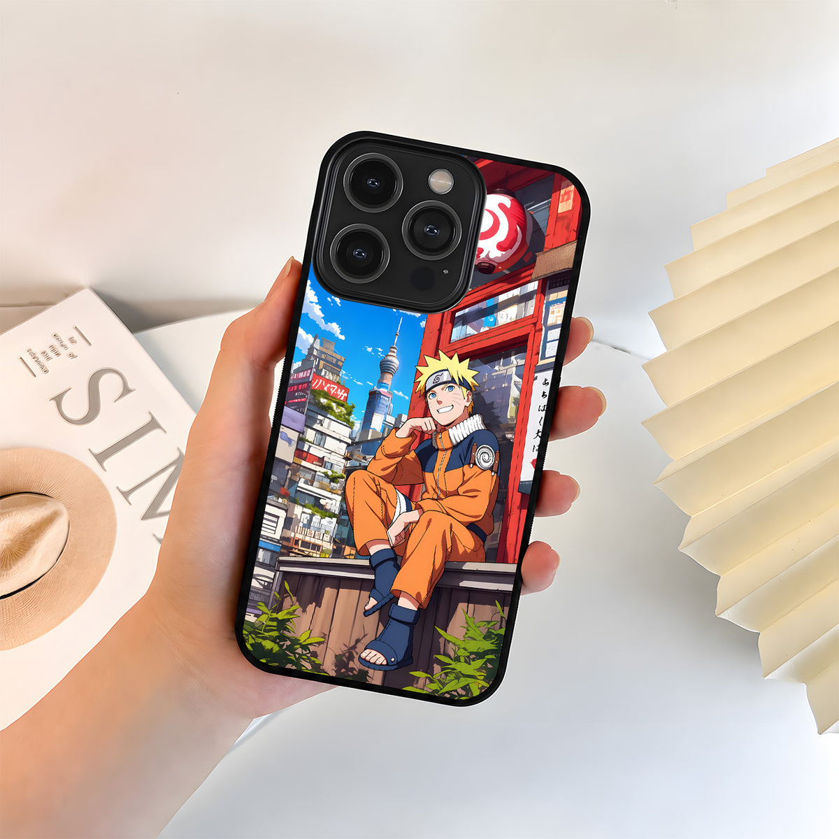 Naruto Village Vibes Glass Case