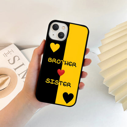 Golden Sibling Bond Glass Case