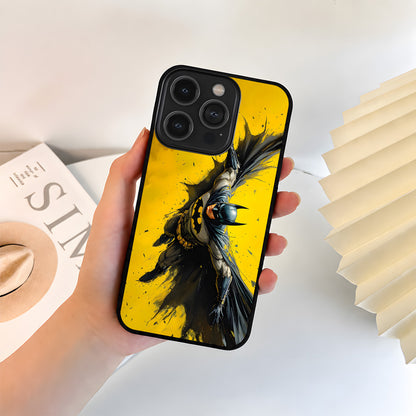 Batman Yellow Flight Glass Case