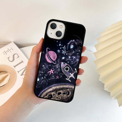 Chalkboard Universe Glass Case