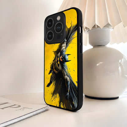 Batman Yellow Flight Glass Case