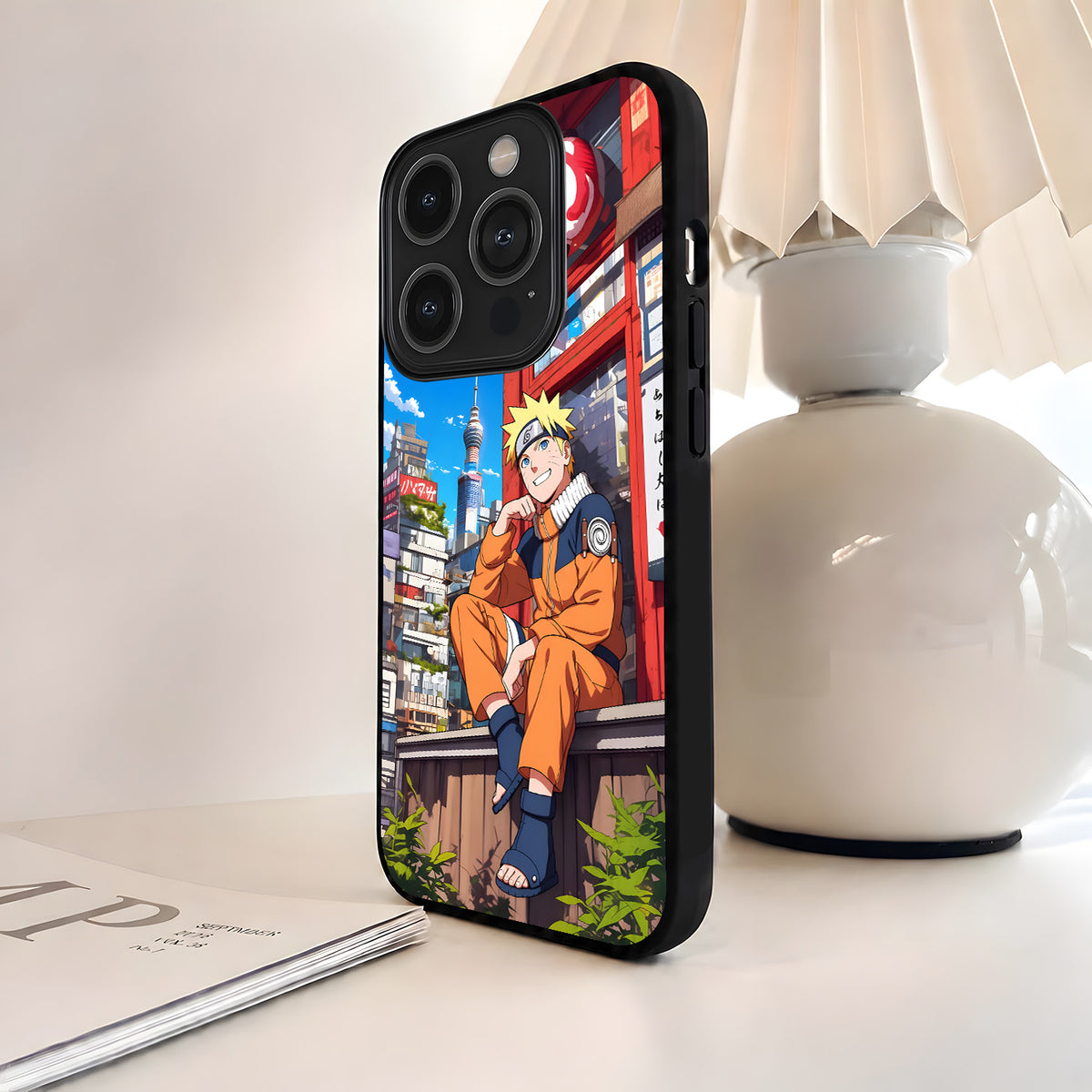 Naruto Village Vibes Glass Case