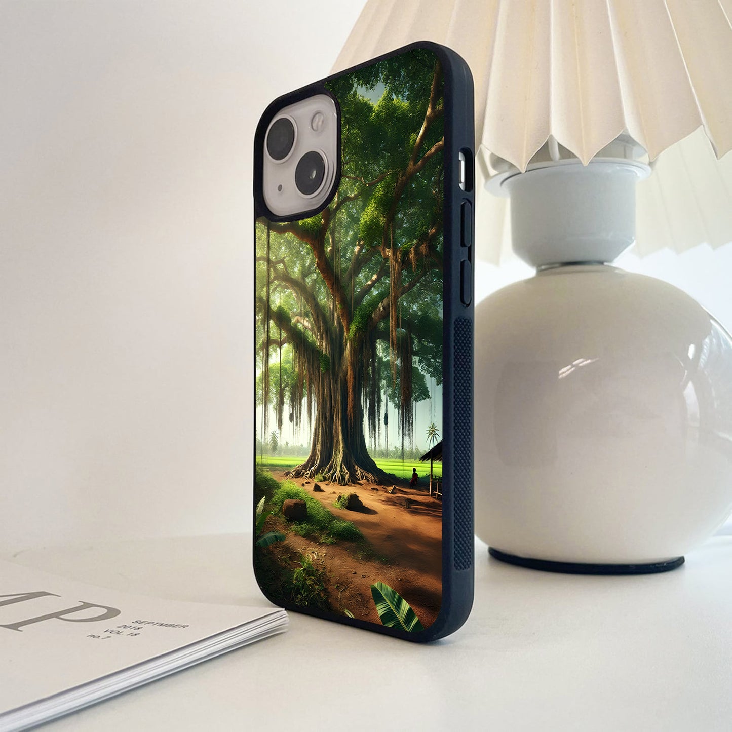 National Banyan Tree Glass Case