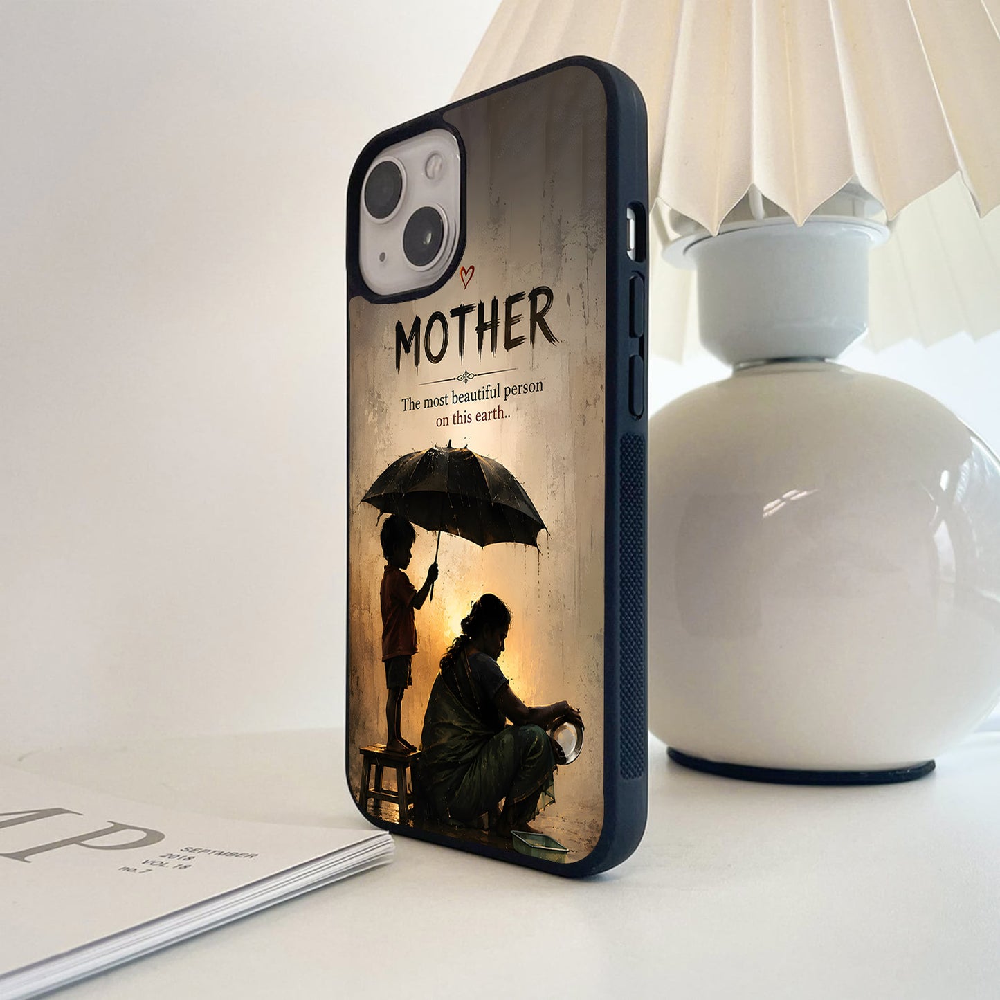 Mother's Greatest Strength Glass Case