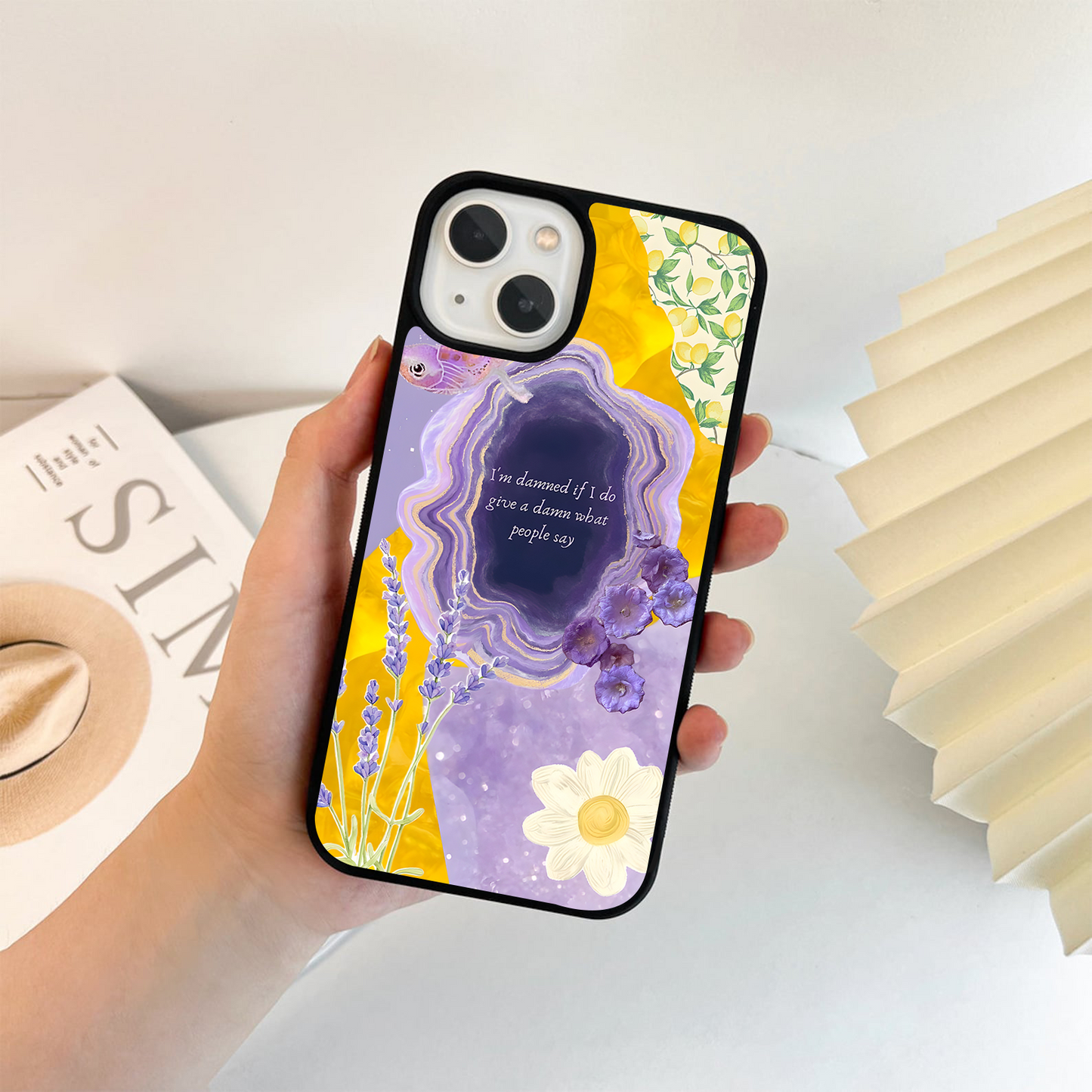 Waves of Courage Glass Case