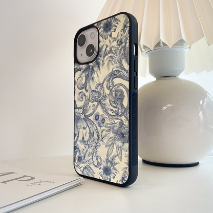 Vintage Bloom Whirl Glass Case