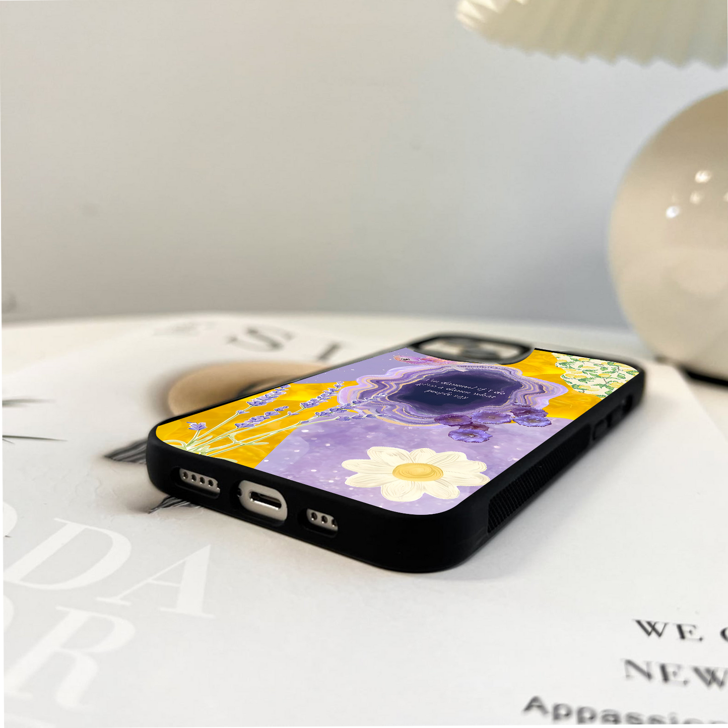 Waves of Courage Glass Case