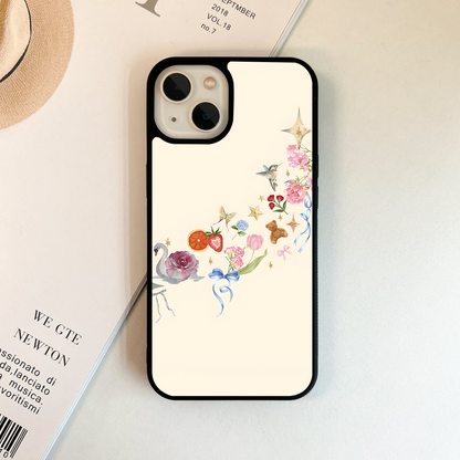 Whimsical Garden Magic Glass Case