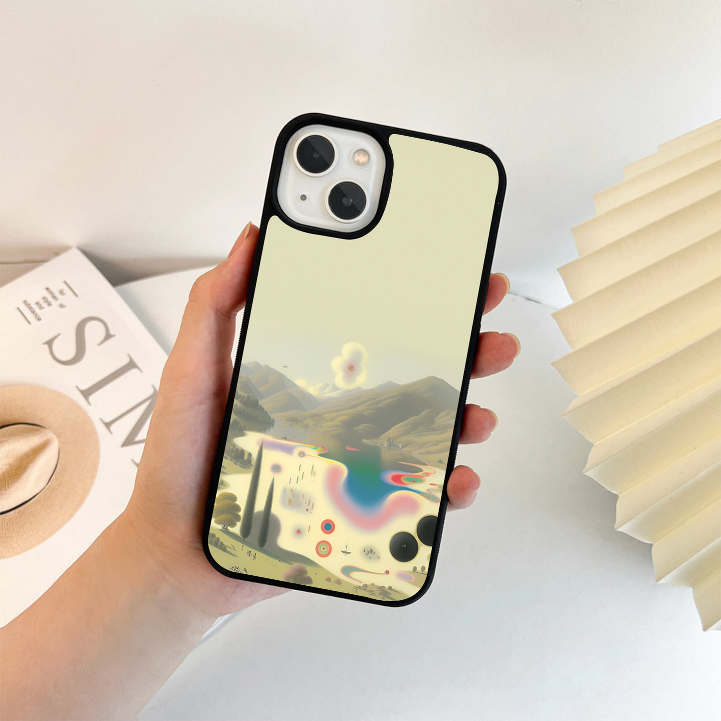 Pastel Dream Valley Glass Case