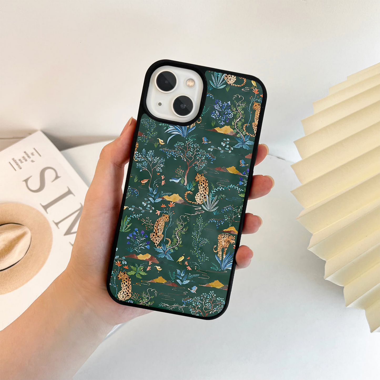 Wild Jungle Whispers Glass Case