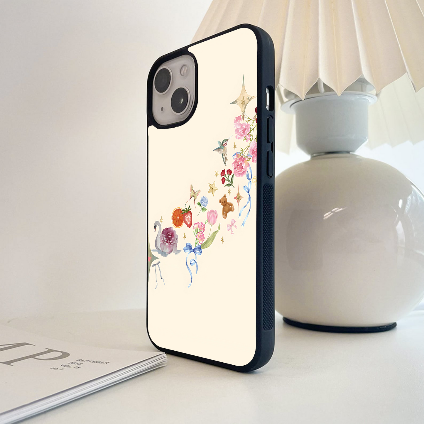 Whimsical Garden Magic Glass Case