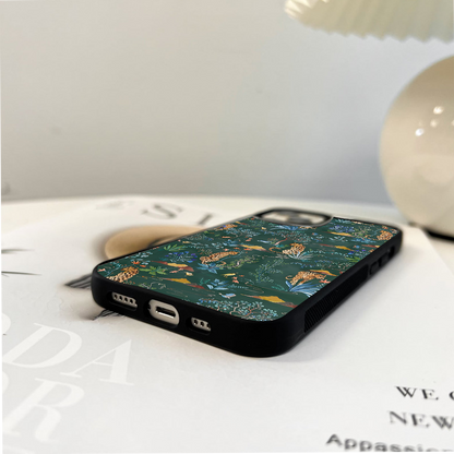 Wild Jungle Whispers Glass Case