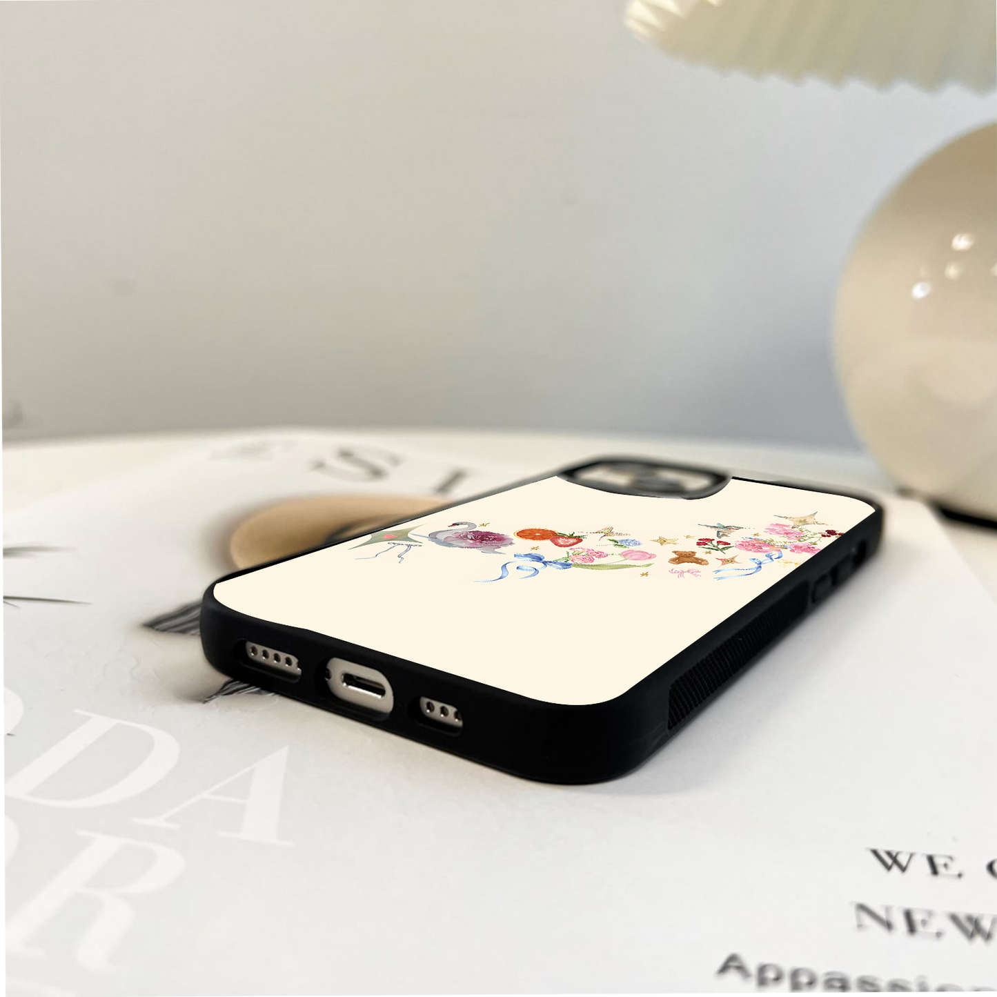 Whimsical Garden Magic Glass Case