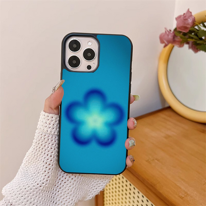 Floral Funk Blue Glass Case