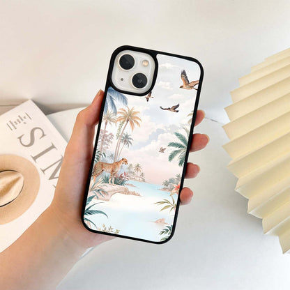 Tropical Wild Majesty Glass Case