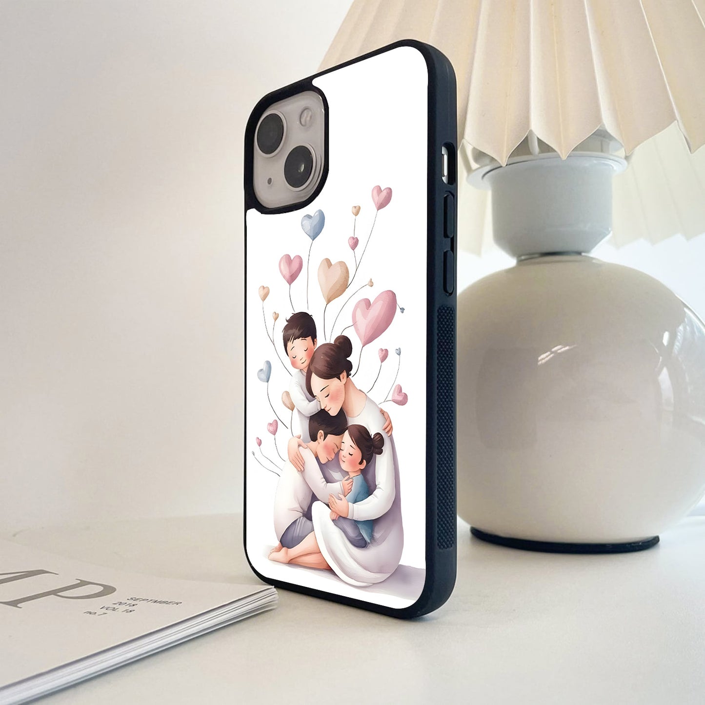 Mother's Warm Embrace Glass Case