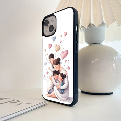 Mother's Warm Embrace Glass Case
