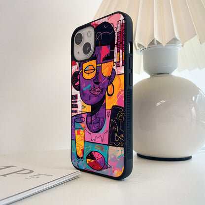 Cozy Cat Nap Glass Case