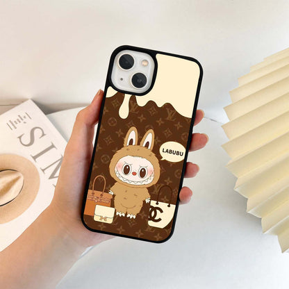 Shopping Labubu Glass Case