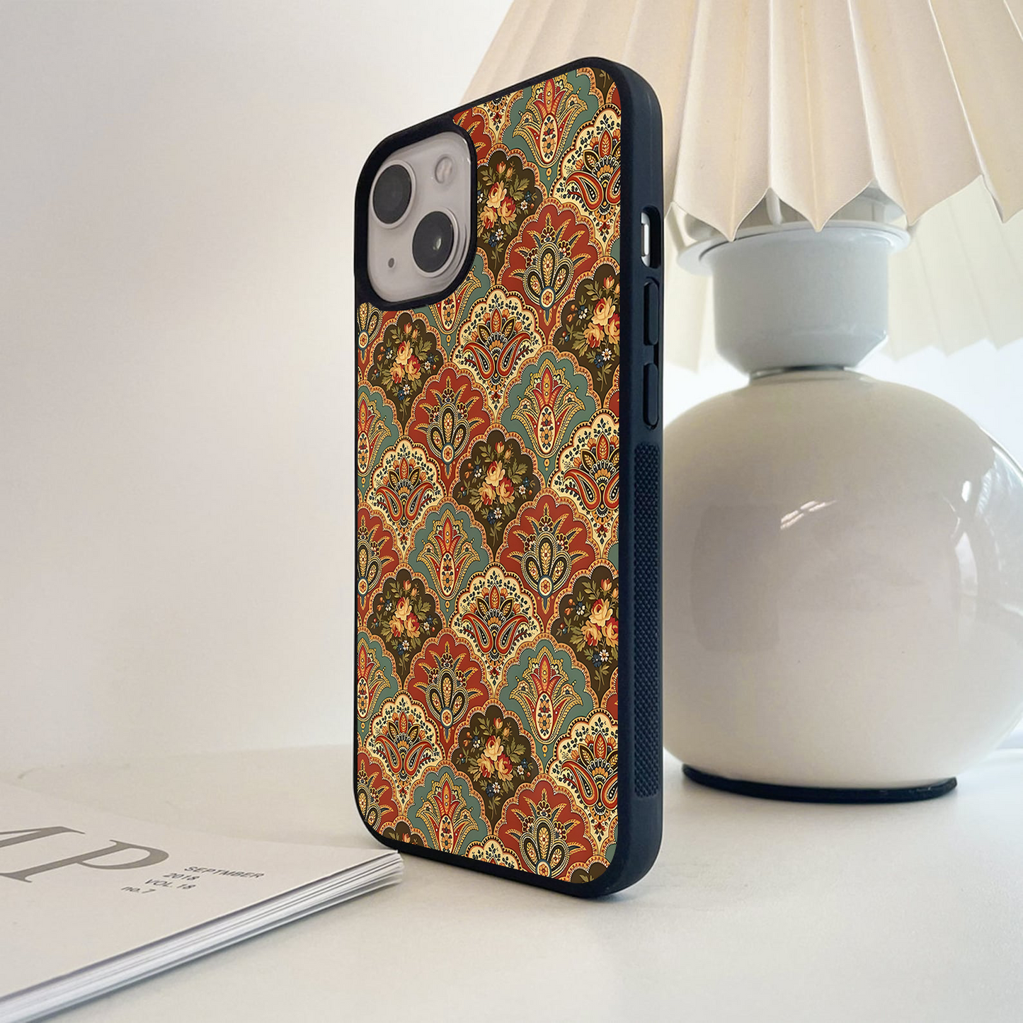 Blossom Tapestry Glass Case