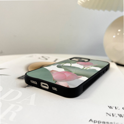 Gentle Lotus Light Glass Case