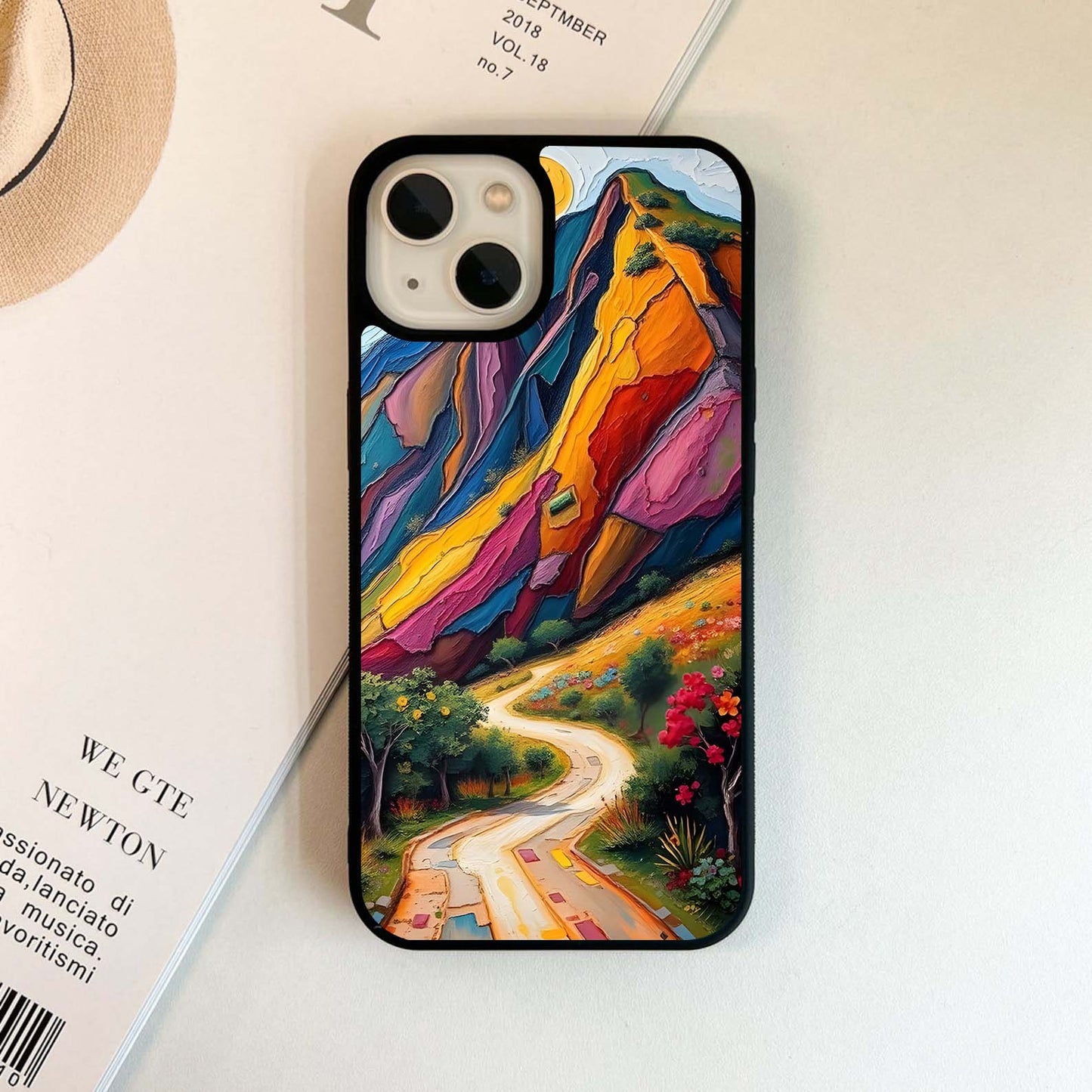 Color Trail Peak Glass Case